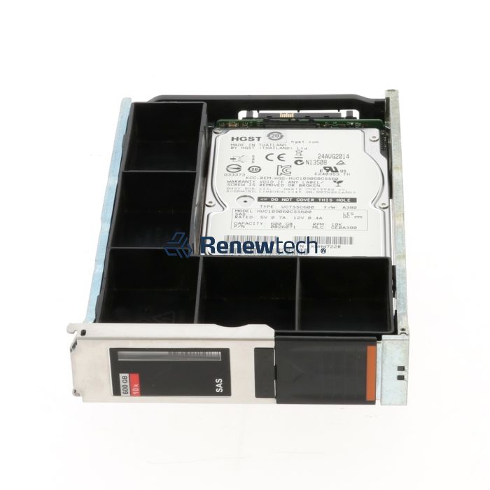 EMC 600GB 10K 3.5in 6G SAS HDD for VNX 60-slot DAE