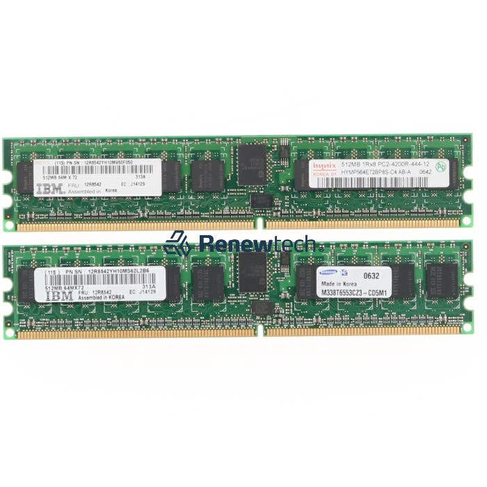 1GB (2x512MB) DDR2 MAIN STORAGE